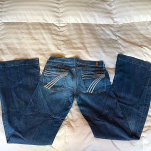 7 for all mankind “Dojo” jeans size 27